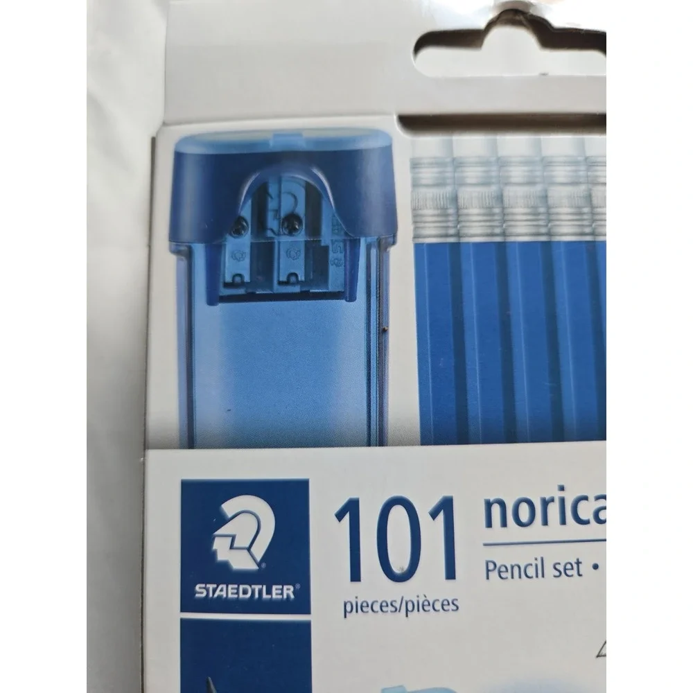 Pencils Norica Graphite HB2 Graphic 101 Piece 50 Pencils + 1 Pencil Sharpener...